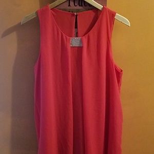 Coral goddess dress